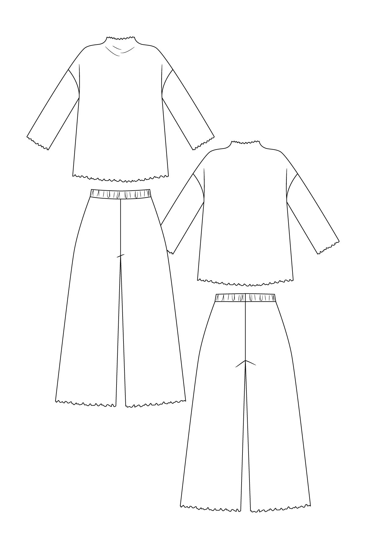 Named Olo Tee and Pants Set