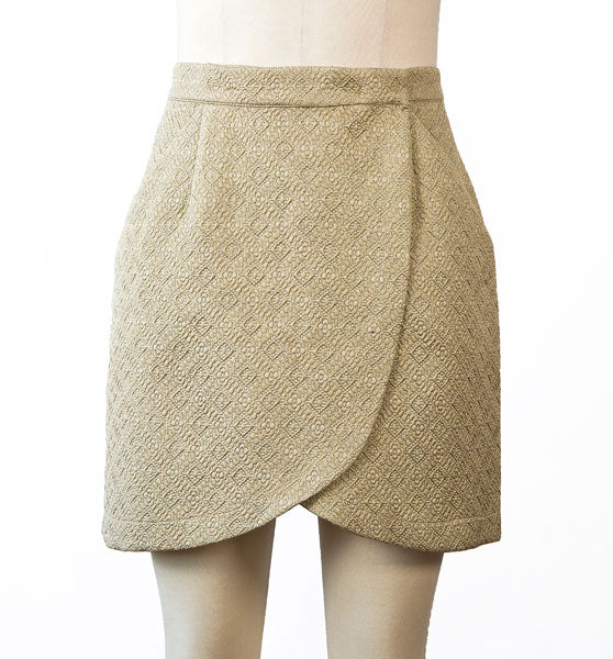 Liesl + Co City Stroll Wrap Skirt