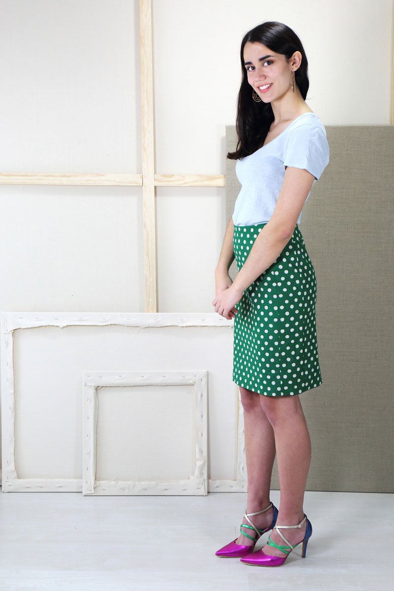 Liesl + Co Extra-sharp Pencil Skirt