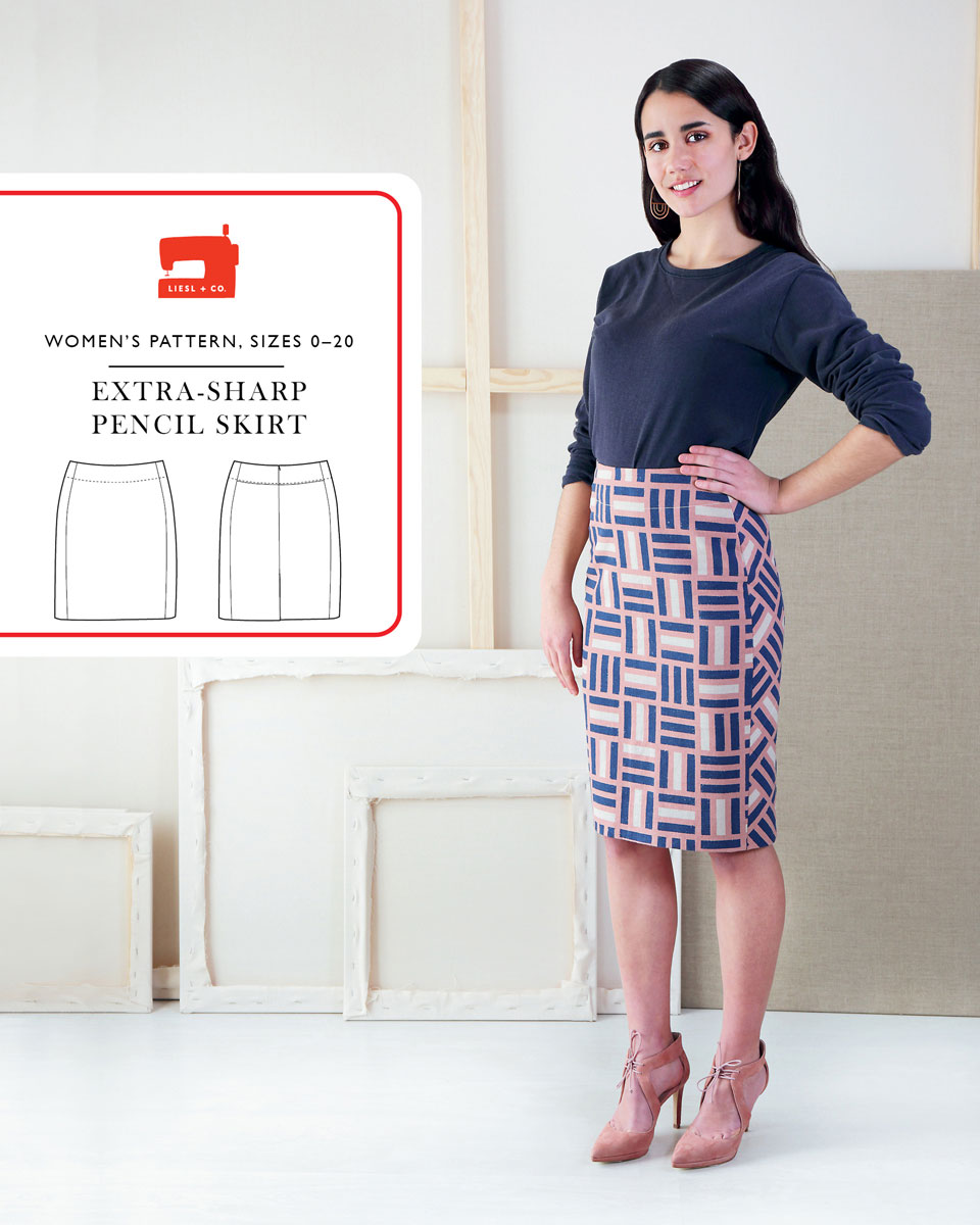 Liesl + Co Extra-sharp Pencil Skirt