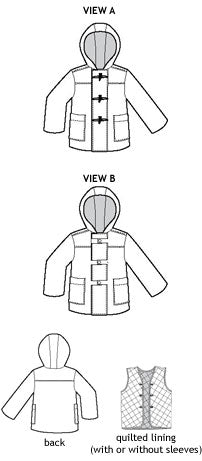 Oliver + S School Days Jacket and Coat PDF