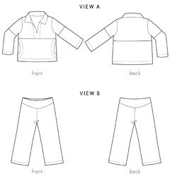 Oliver + S Nature Walk Pullover & Pants PDF