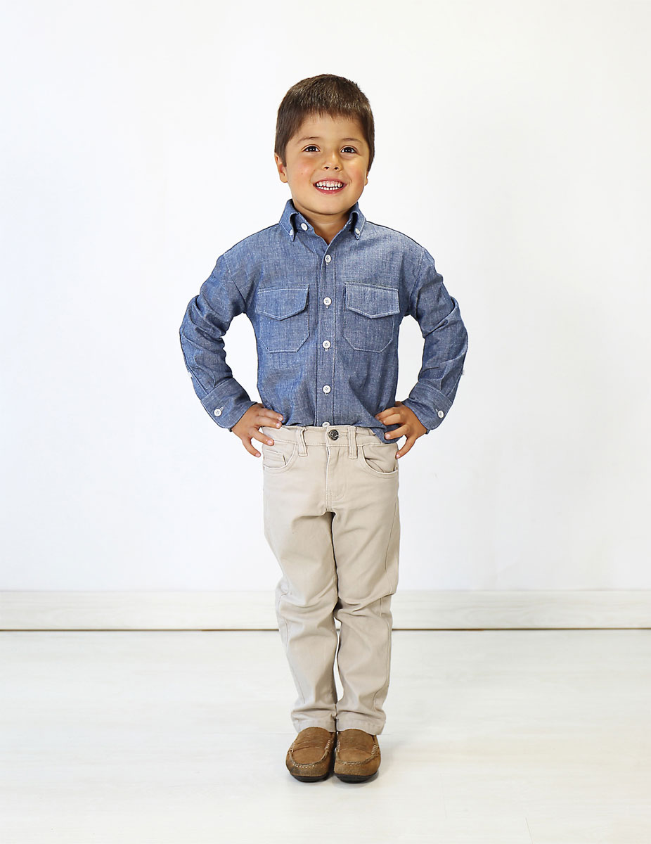 Oliver + S Buttoned-up Button-down Shirt