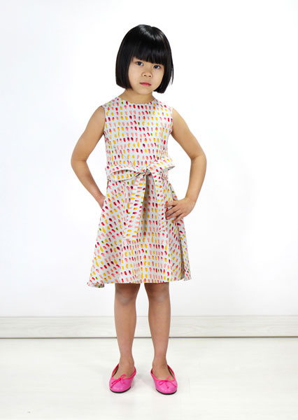 Oliver + S Baby/Child Cartwheel Wrap Dress