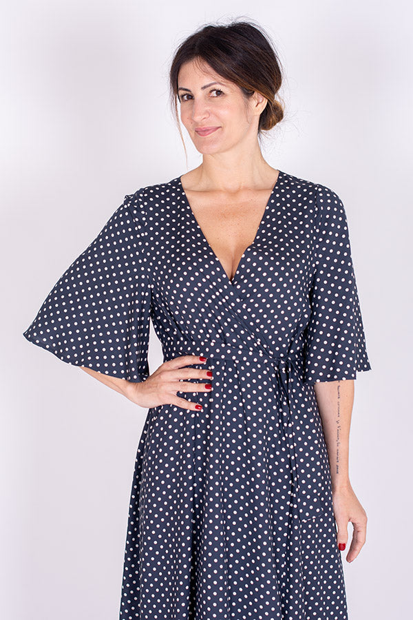 I AM Patterns Octarine Wrap Dress