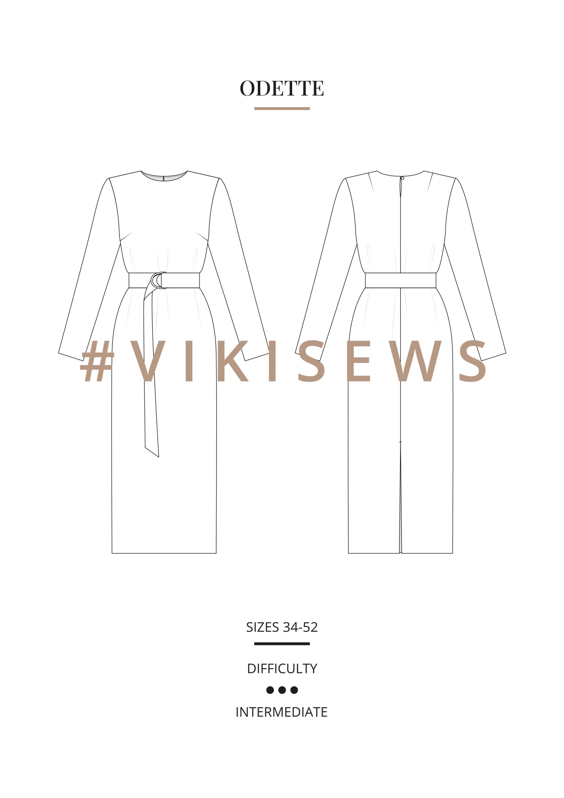 Vikisews Odette Dress