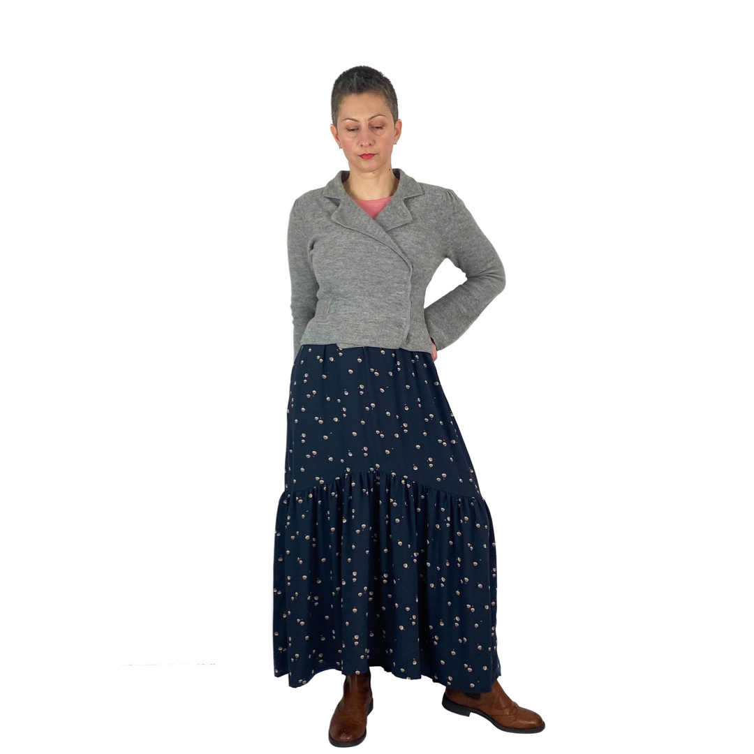 Dhurata Davies Patterns Olive Skirt