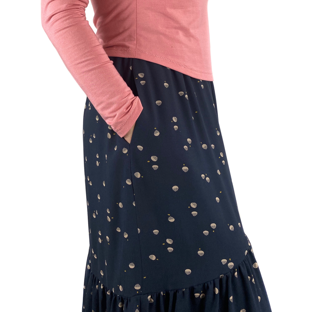 Dhurata Davies Patterns Olive Skirt