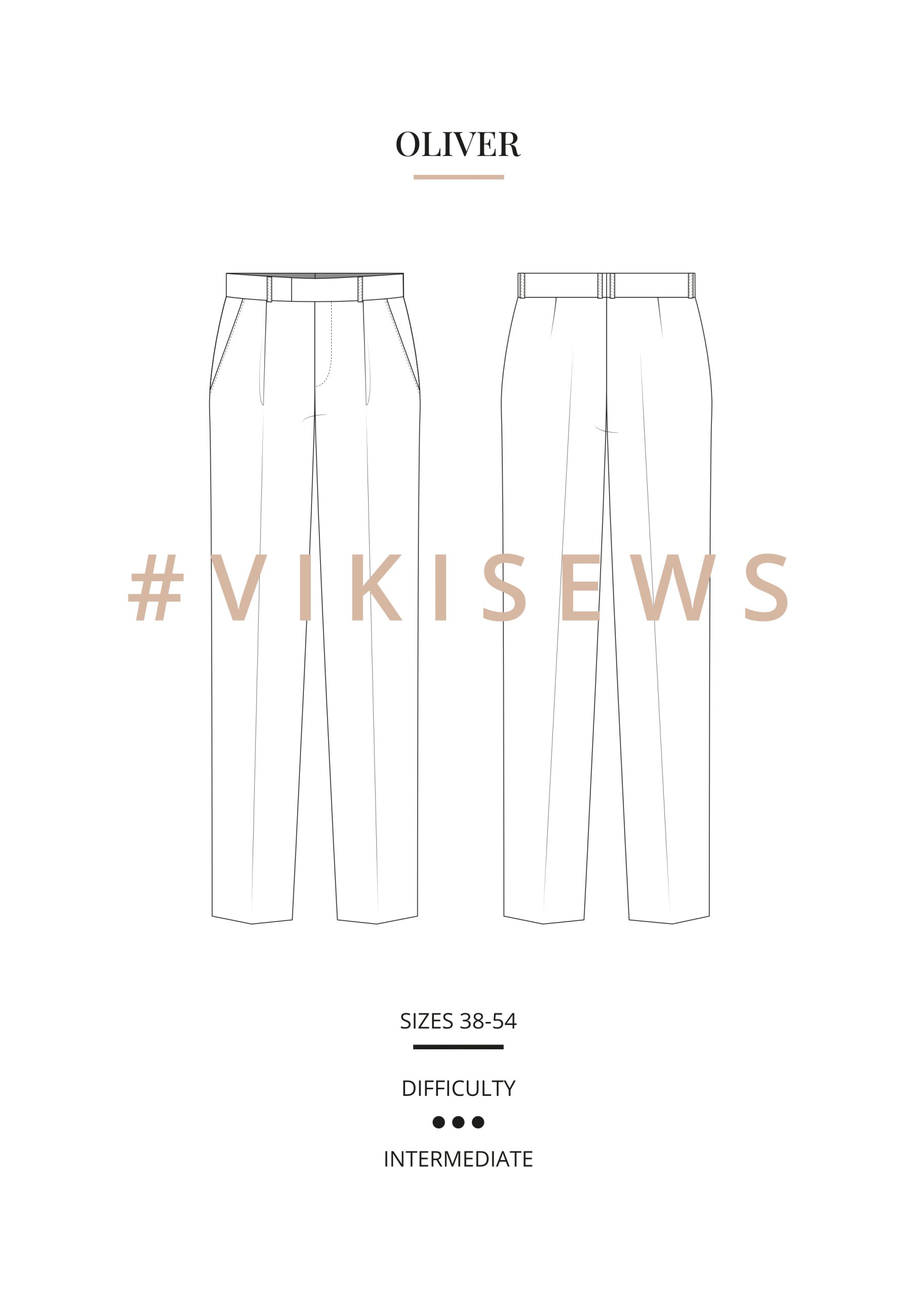 Vikisews Men's Oliver Trousers PDF