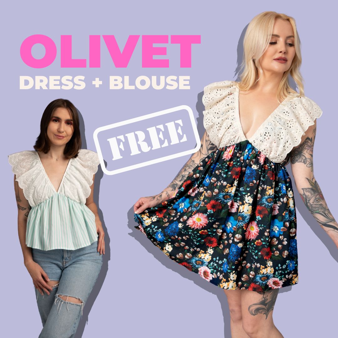 Madalynne Olivet Dress and Blouse (free)
