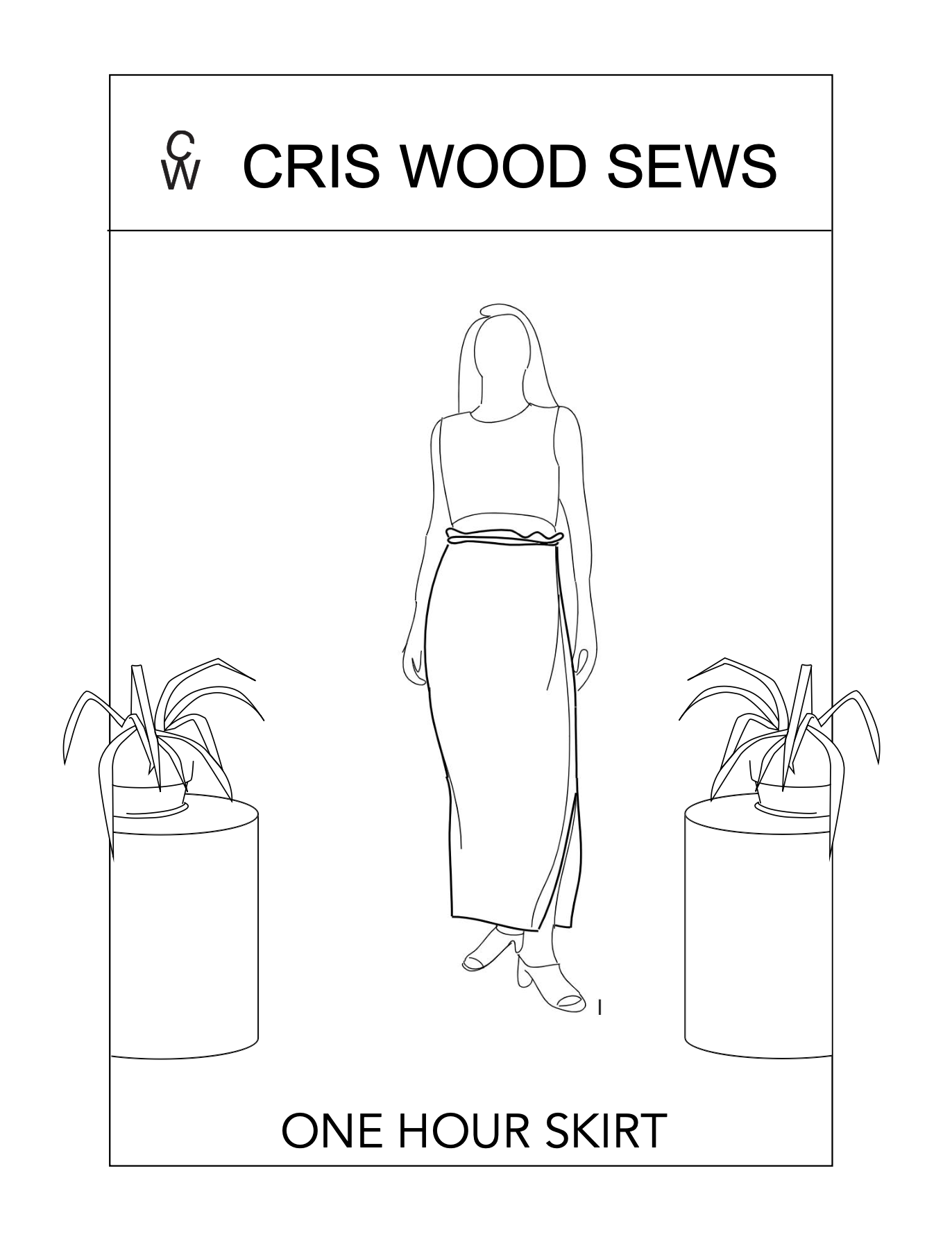 Cris Wood Sews One Hour Skirt PDF