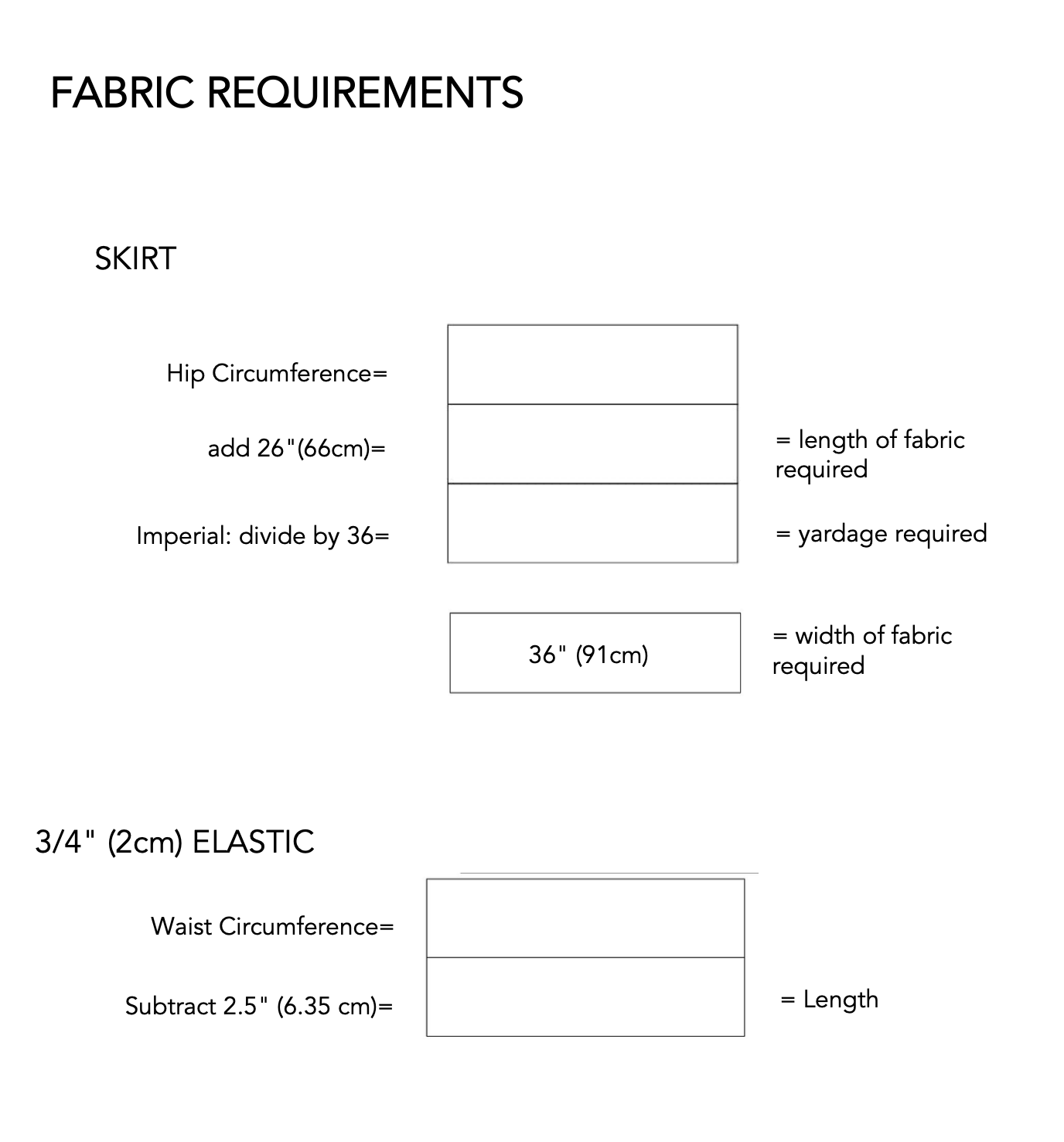 Cris Wood Sews One Hour Skirt PDF