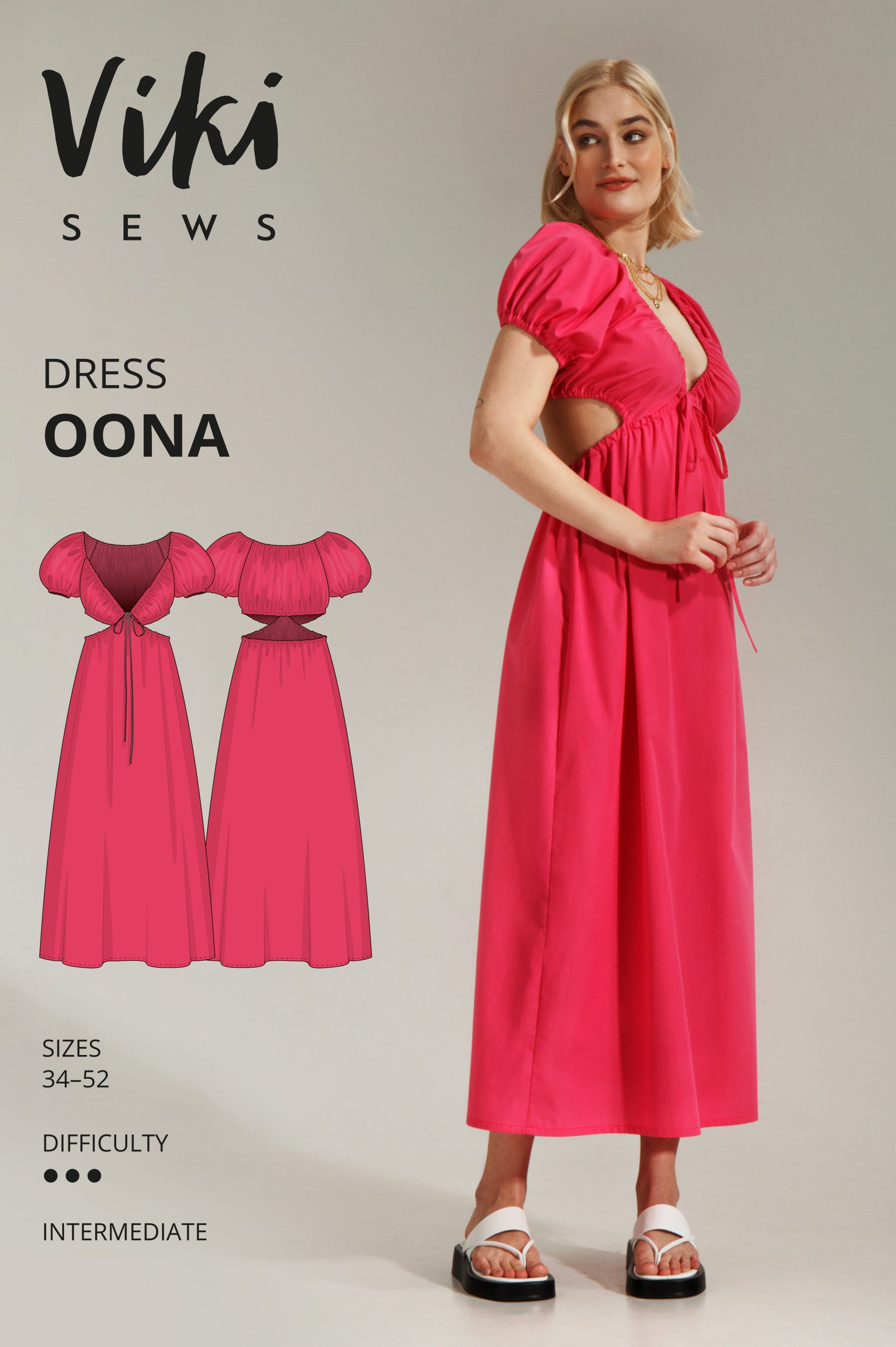 Vikisews Oona Dress PDF