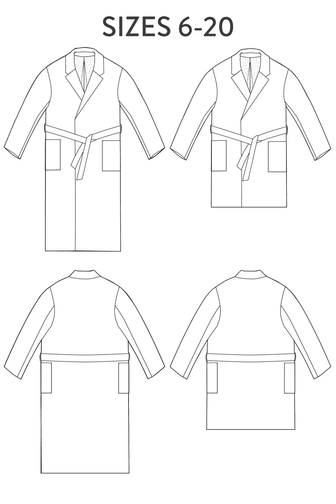Sew Over It Opal Coat