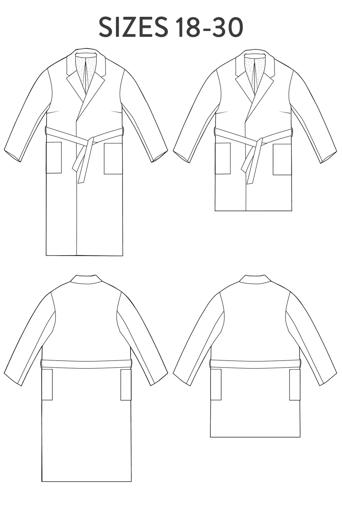 Sew Over It Opal Coat