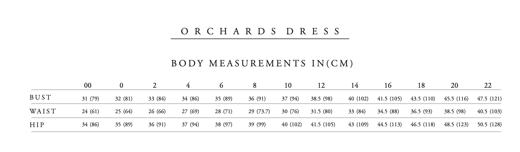 Vivian Shao Chen Orchards Dress Expansion