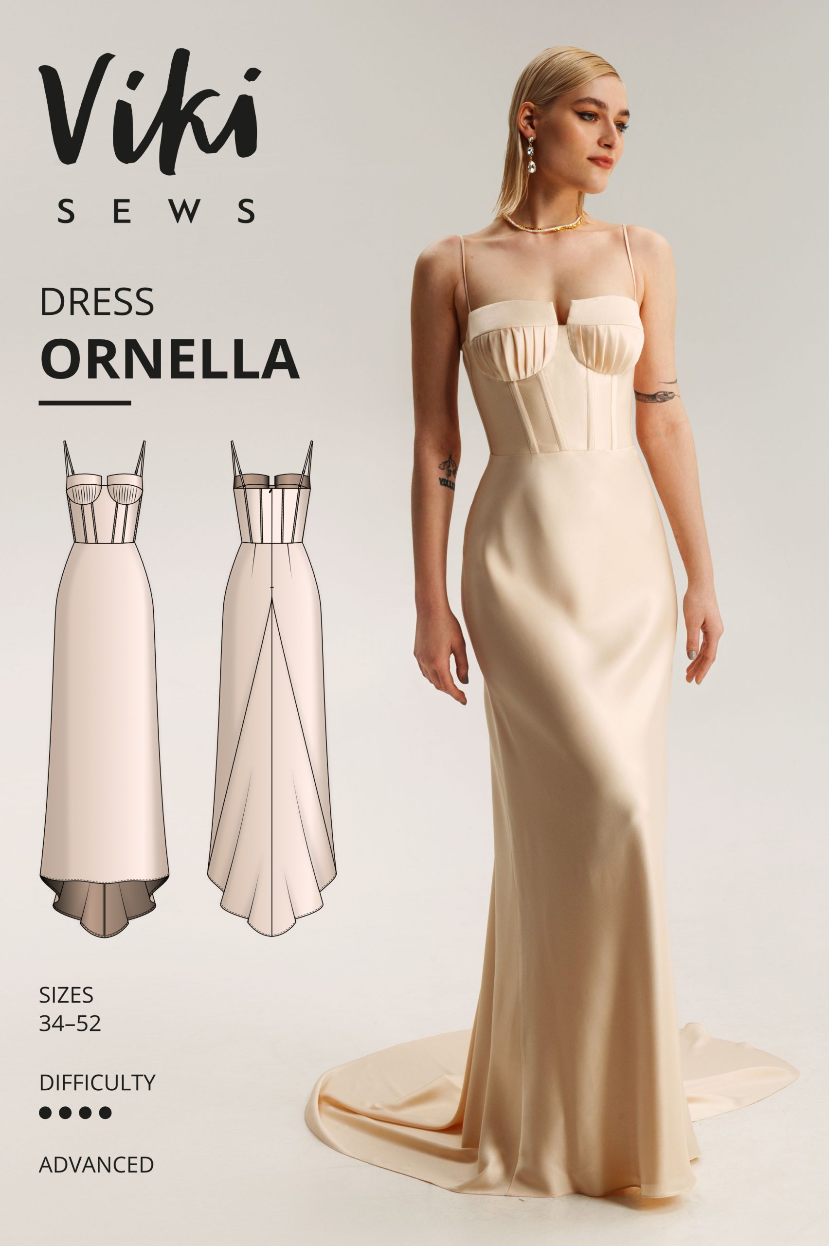 Vikisews Ornella Dress PDF