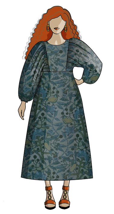 Sew Different Otus Frock