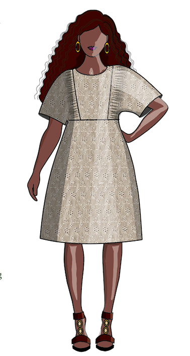 Sew Different Otus Frock