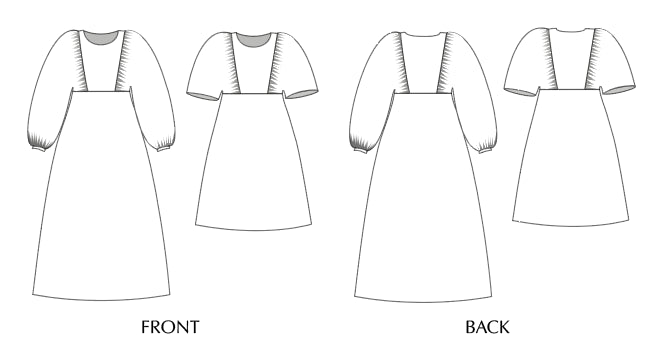 Sew Different Otus Frock