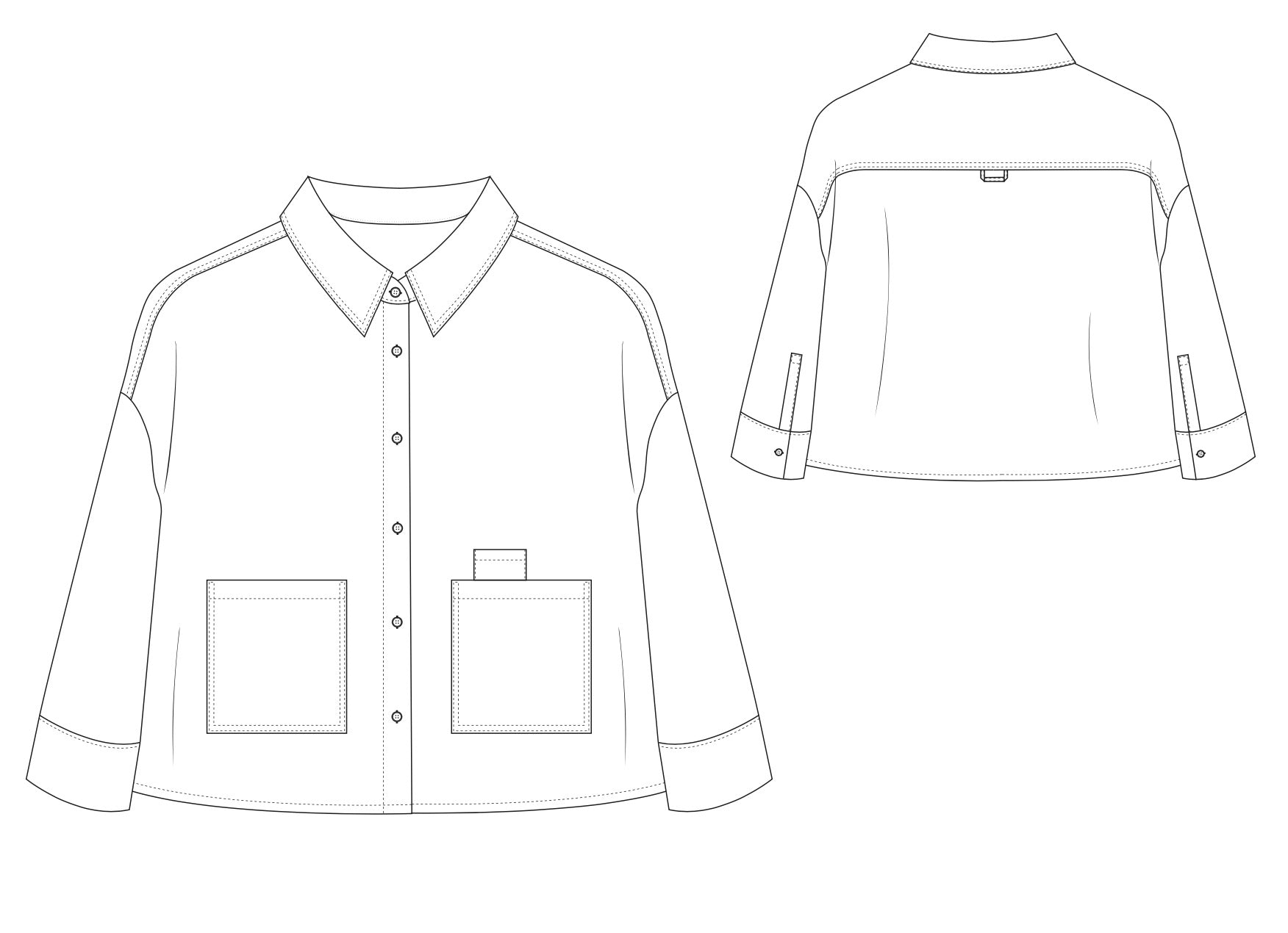 The Modern Sewing Co. Over Shirt