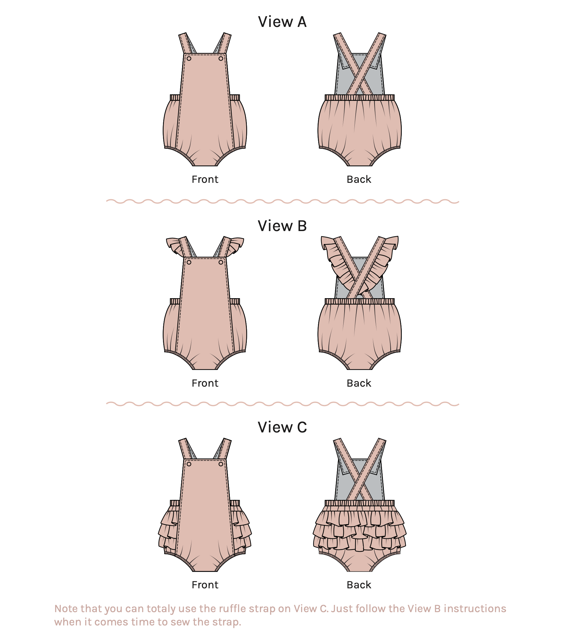 Oh Me Oh My Baby/Child Overall Playsuit