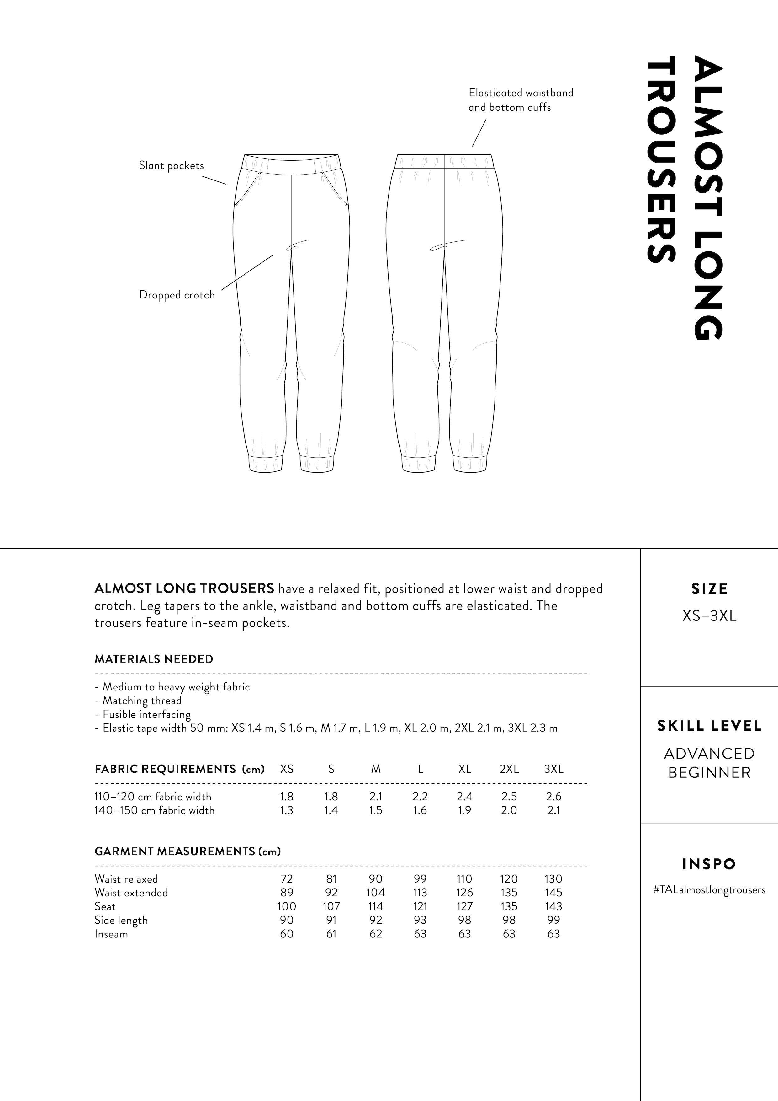 The Assembly Line Almost Long Trousers