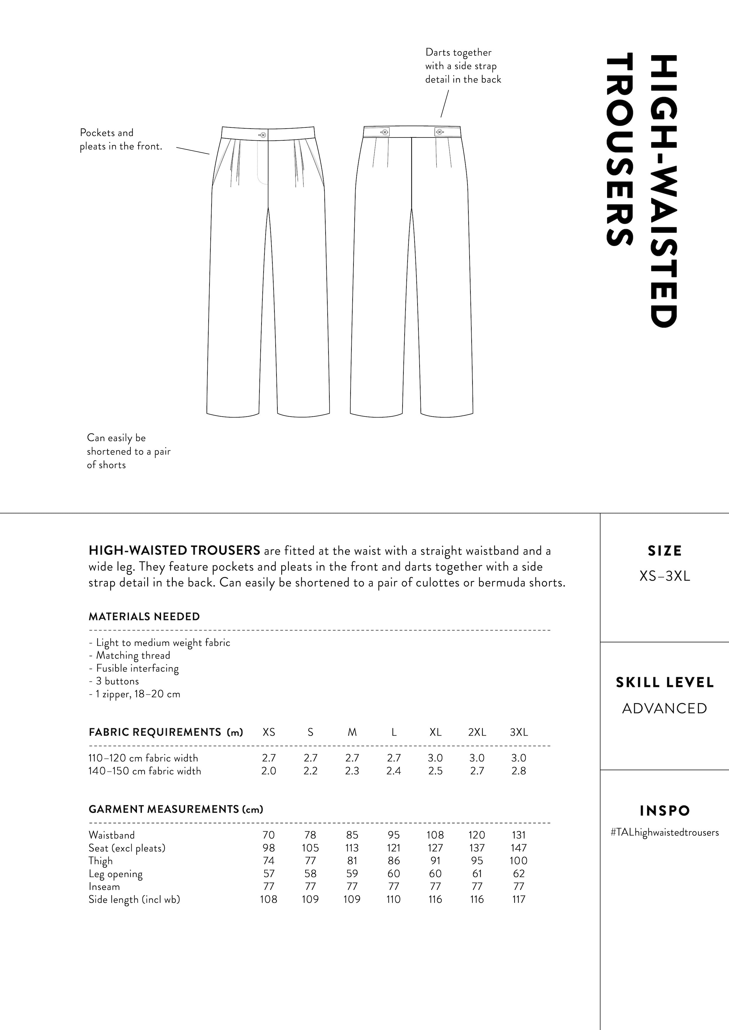 The Assembly Line High-Waisted Trousers