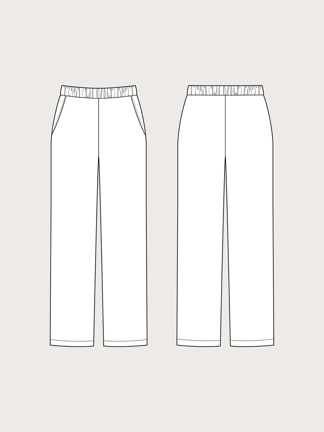 The Assembly Line Women's Pull-on Trousers