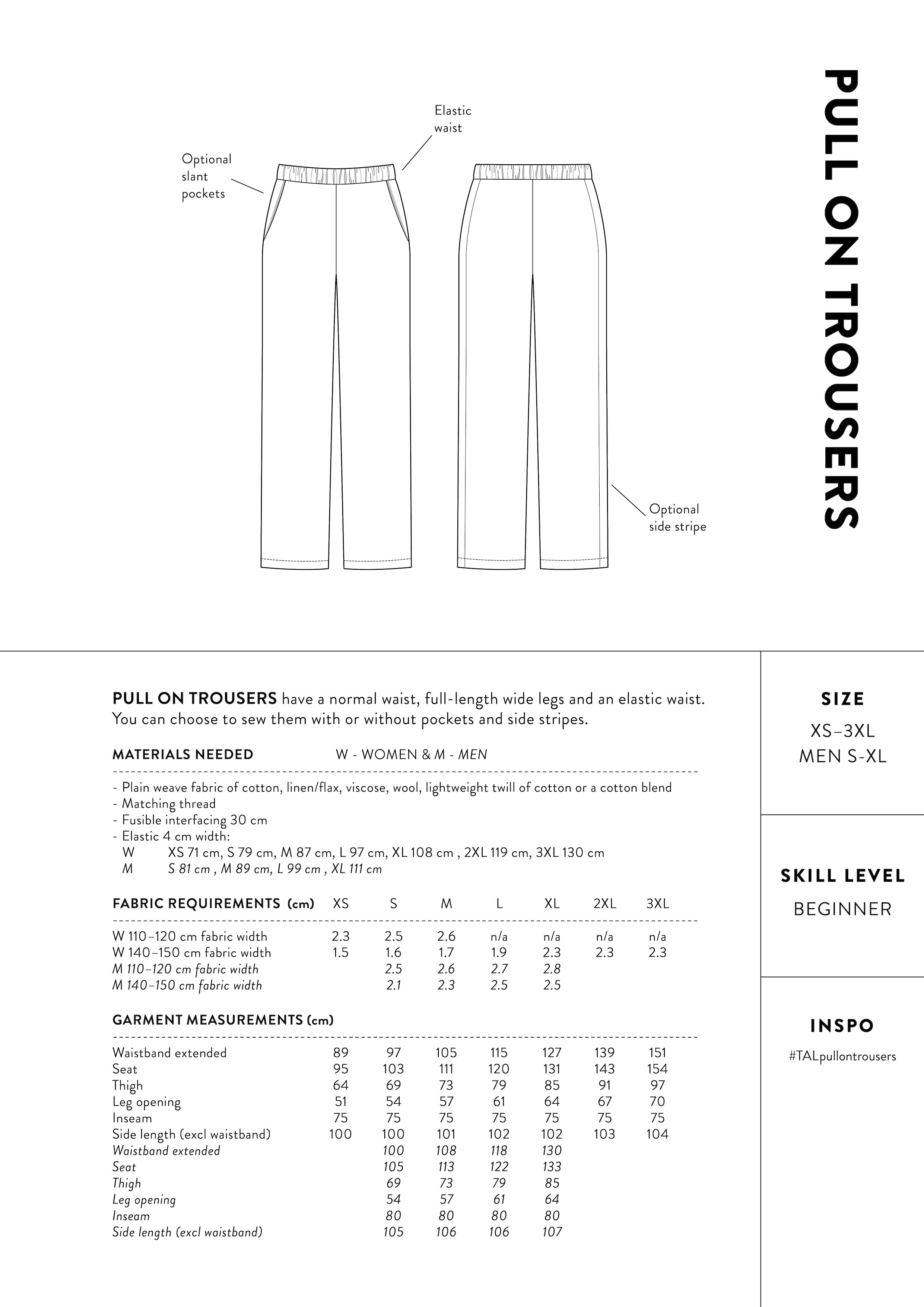 The Assembly Line Pull-on Trousers