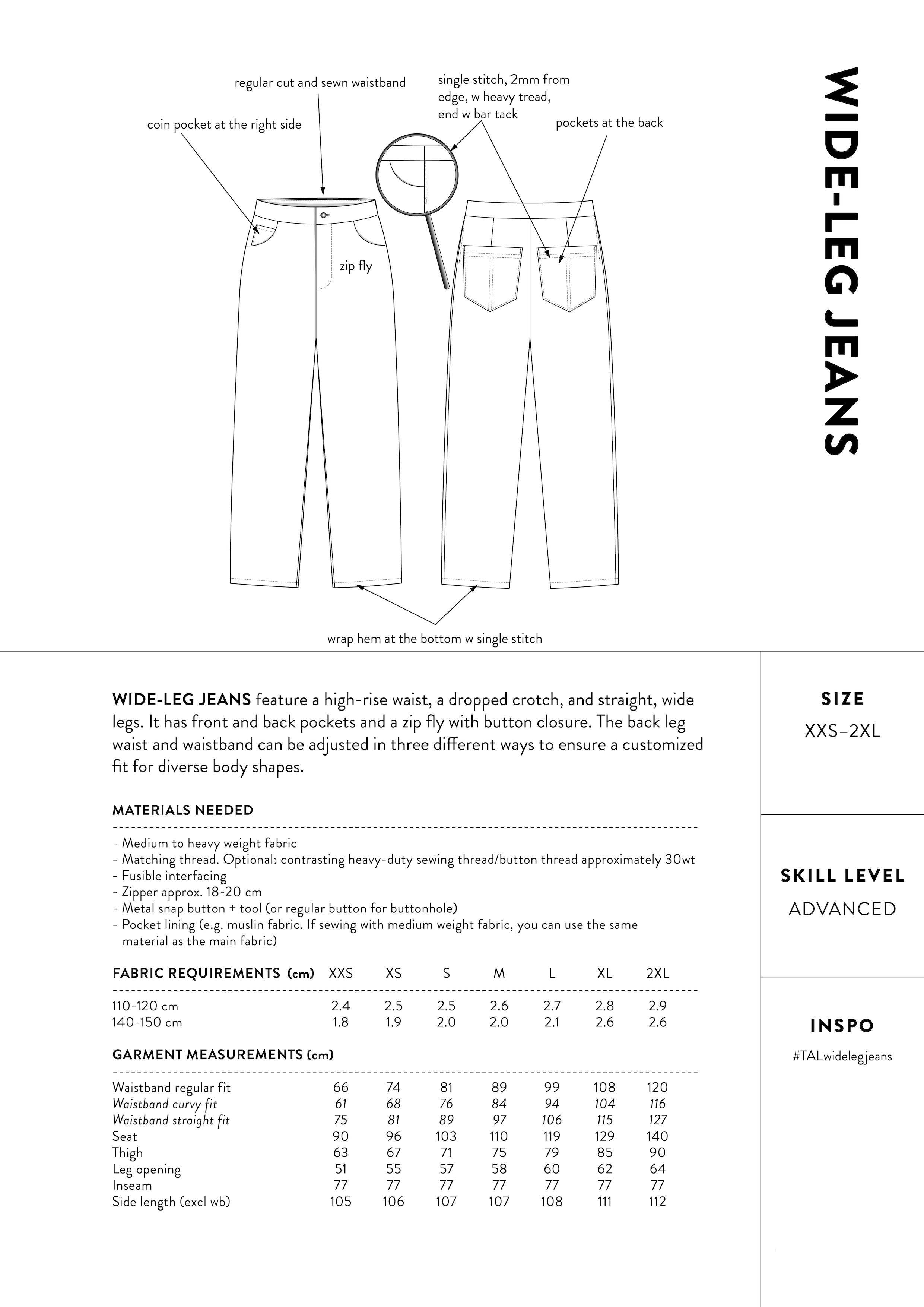 The Assembly Line Wide-Leg Jeans