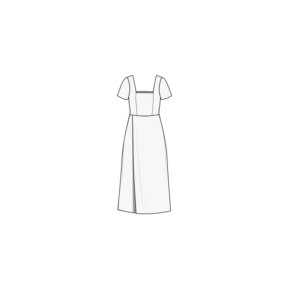 Puff and Pencil Palma Dress & Tee Sleeve