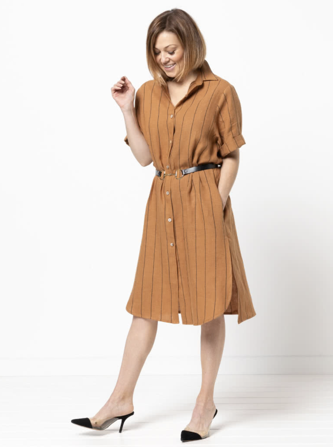 Style Arc Palmer Woven Dress