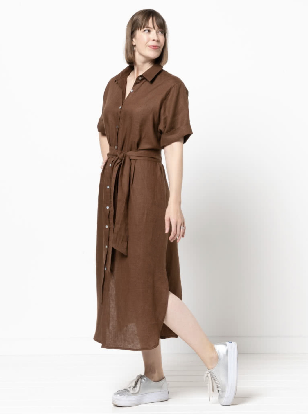 Style Arc Palmer Woven Dress