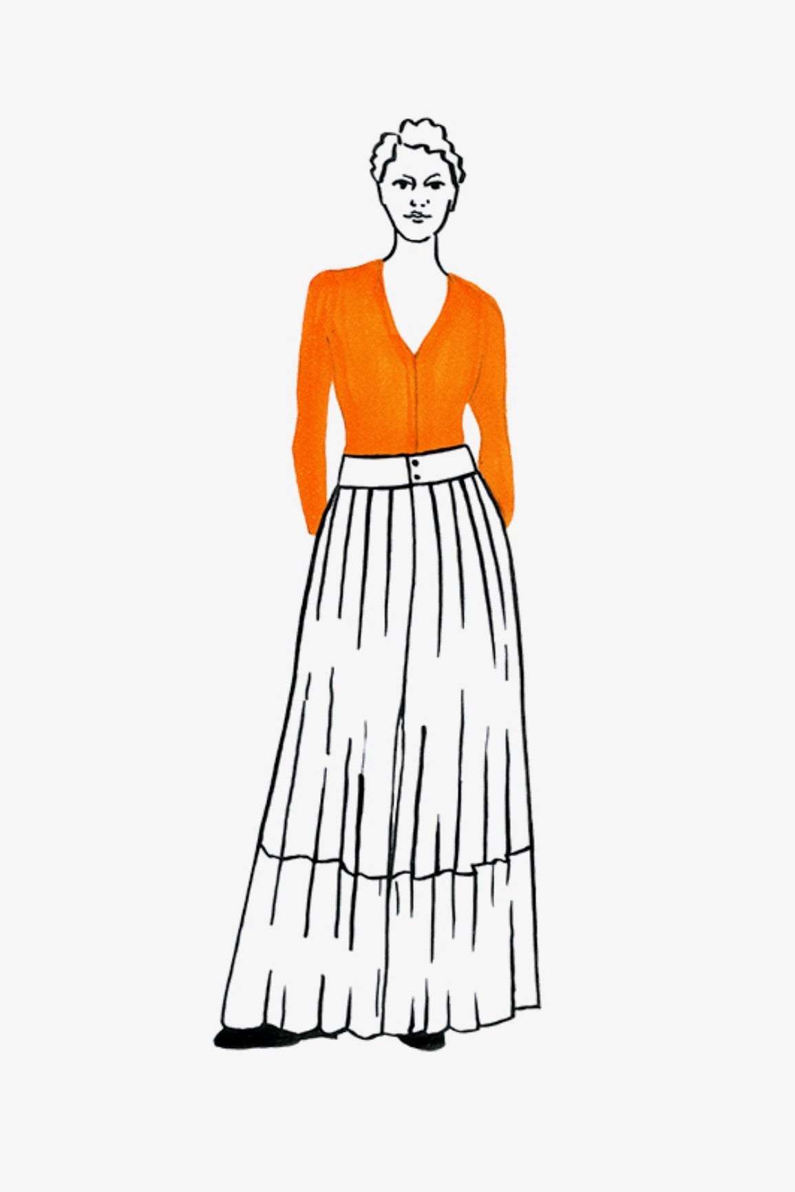 TAUKO Panel Trousers