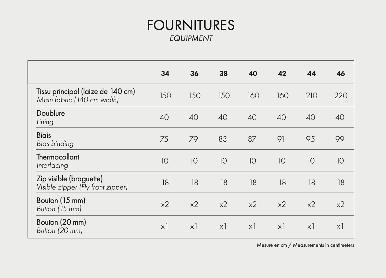 Atelier Brunette Le Pantalon