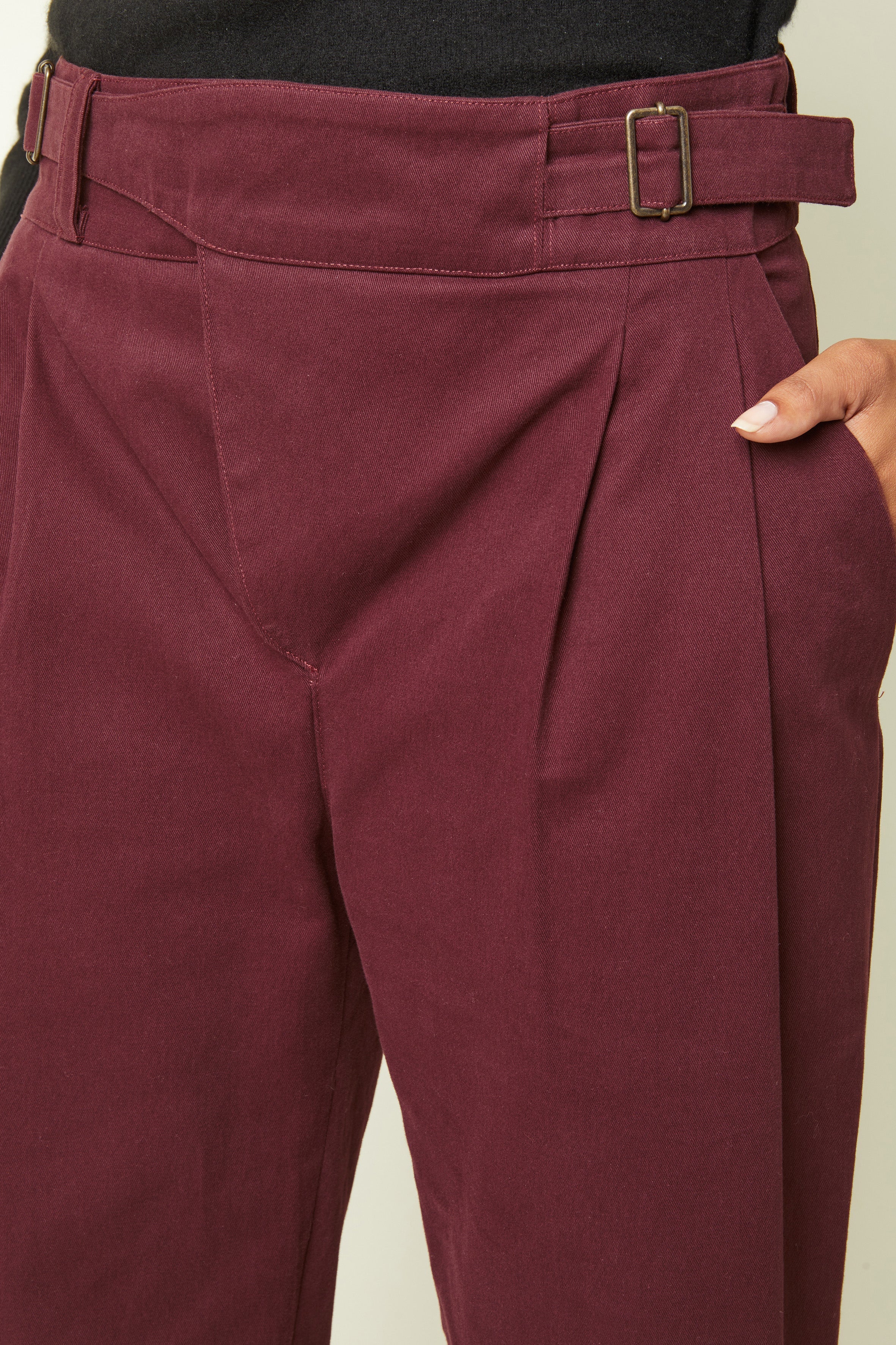 Atelier Brunette Le Pantalon Ceinture