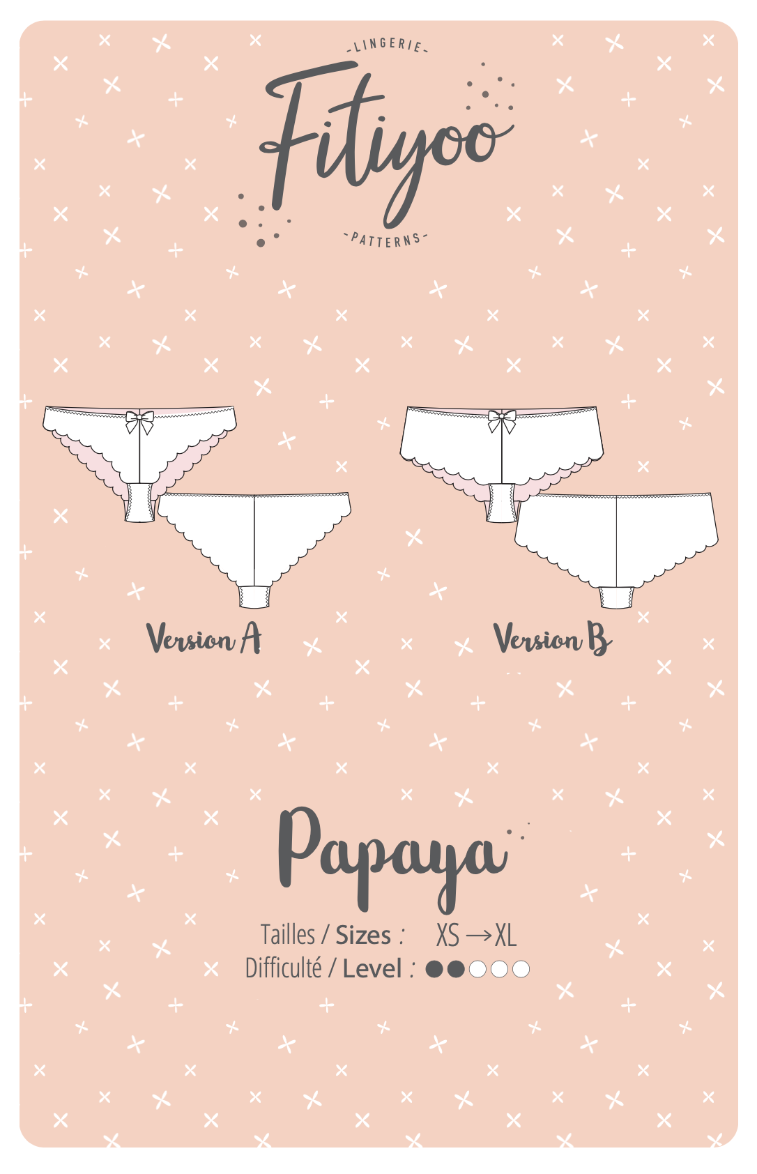 Fitiyoo Papaya Tanga and Boyshort