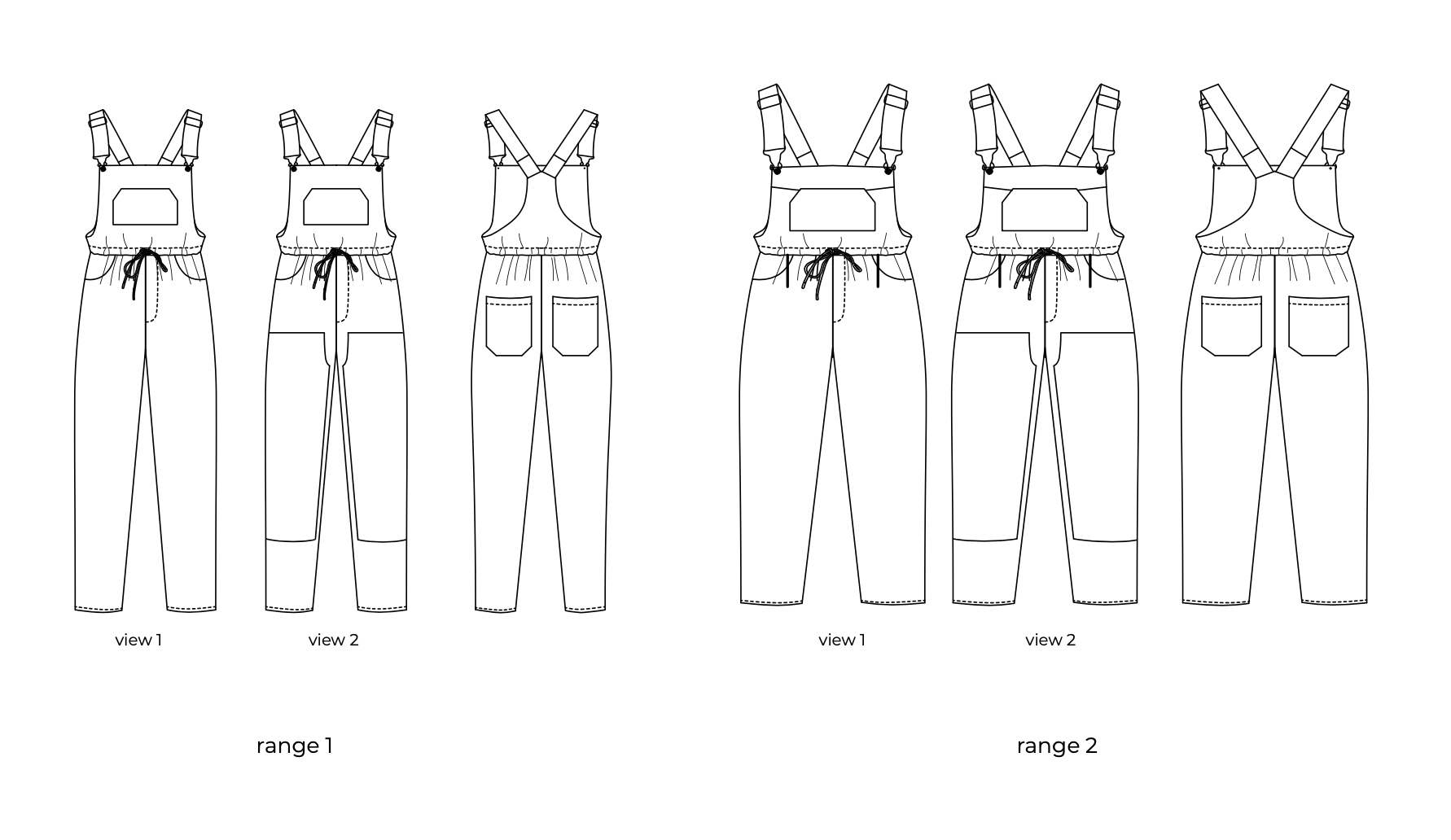 Ready to Sew Partner Overalls Expansion Pack