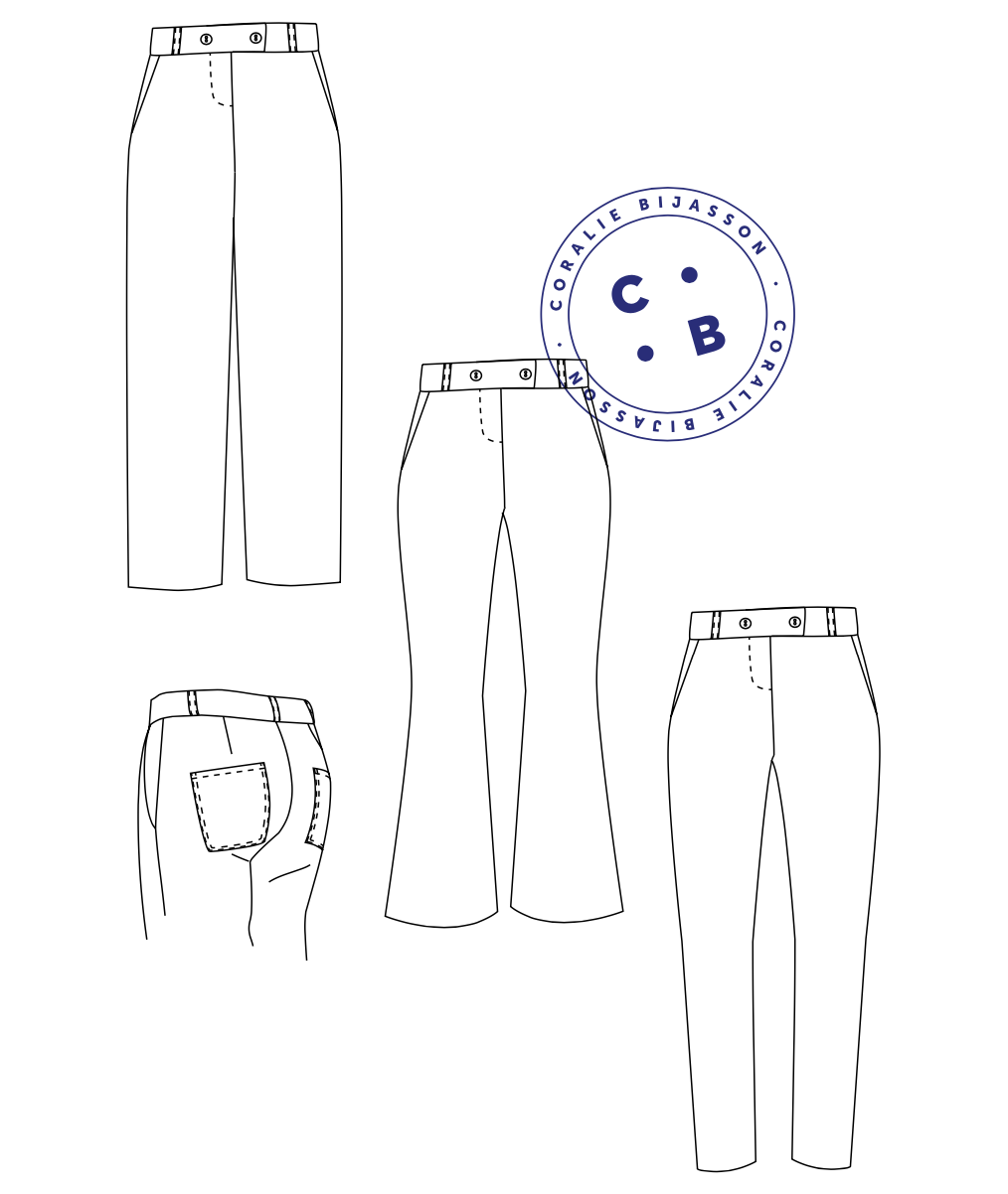 Coralie Bijasson Paul Pants