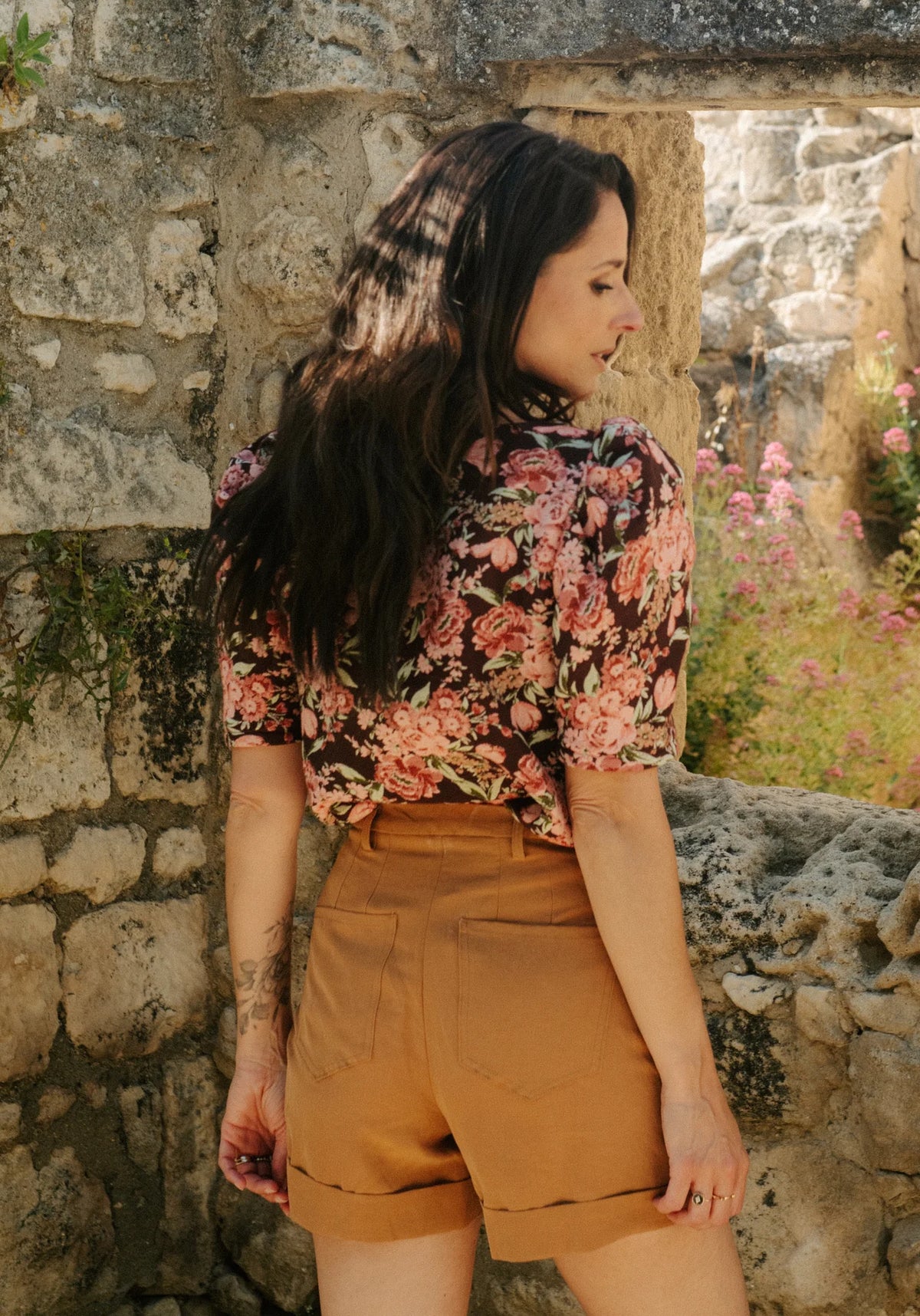 Maison Fauve Peacock Shorts