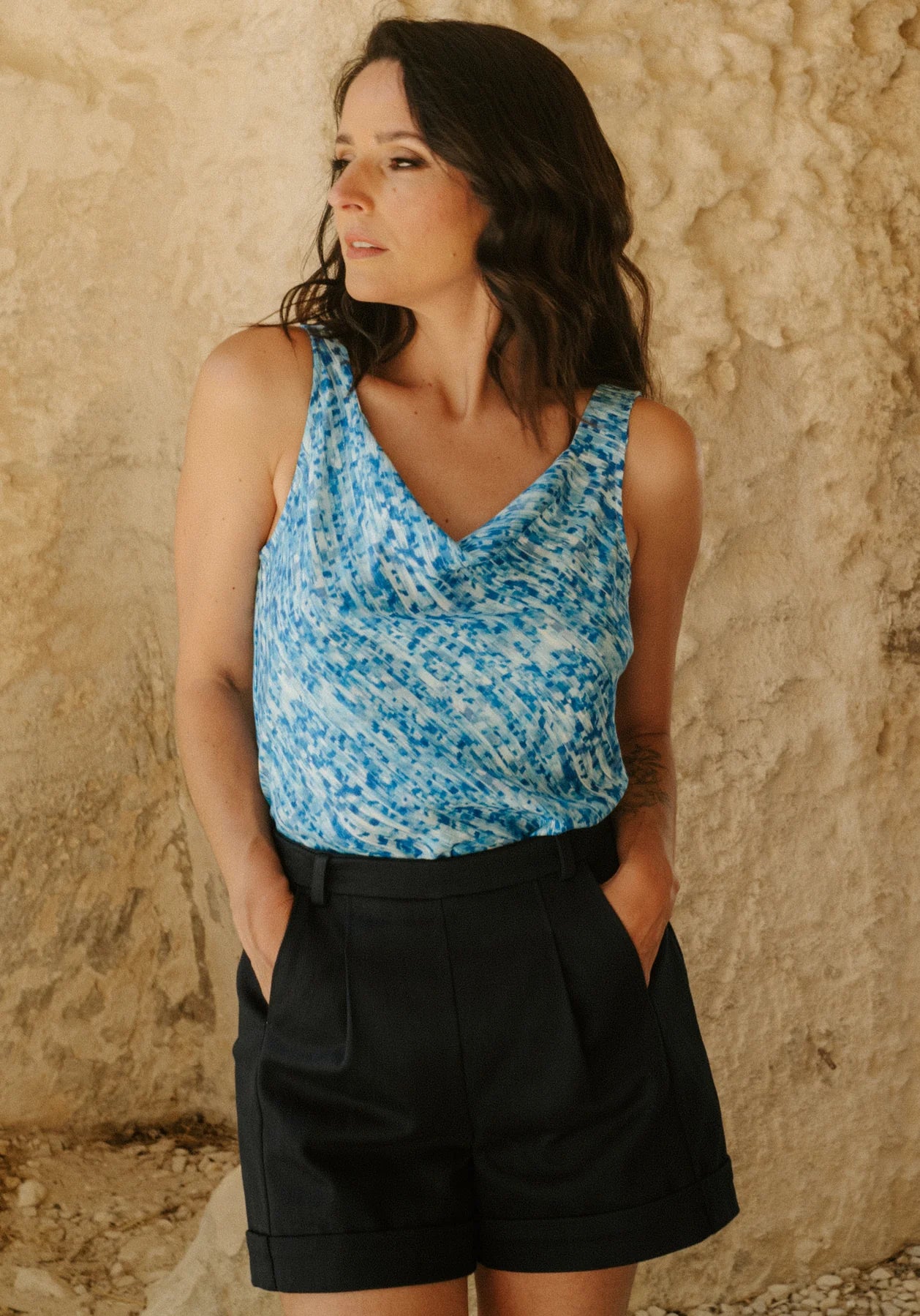 Maison Fauve Peacock Shorts