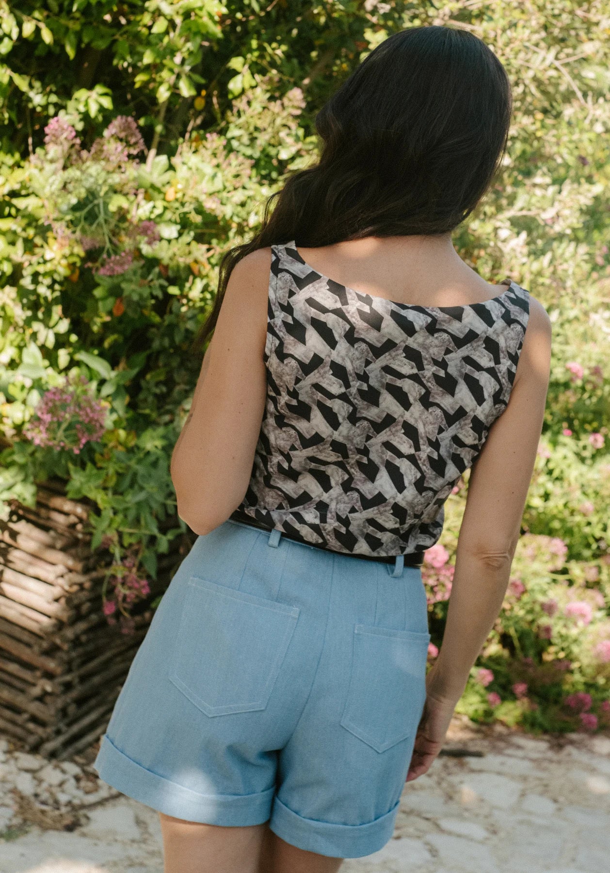 Maison Fauve Peacock Shorts