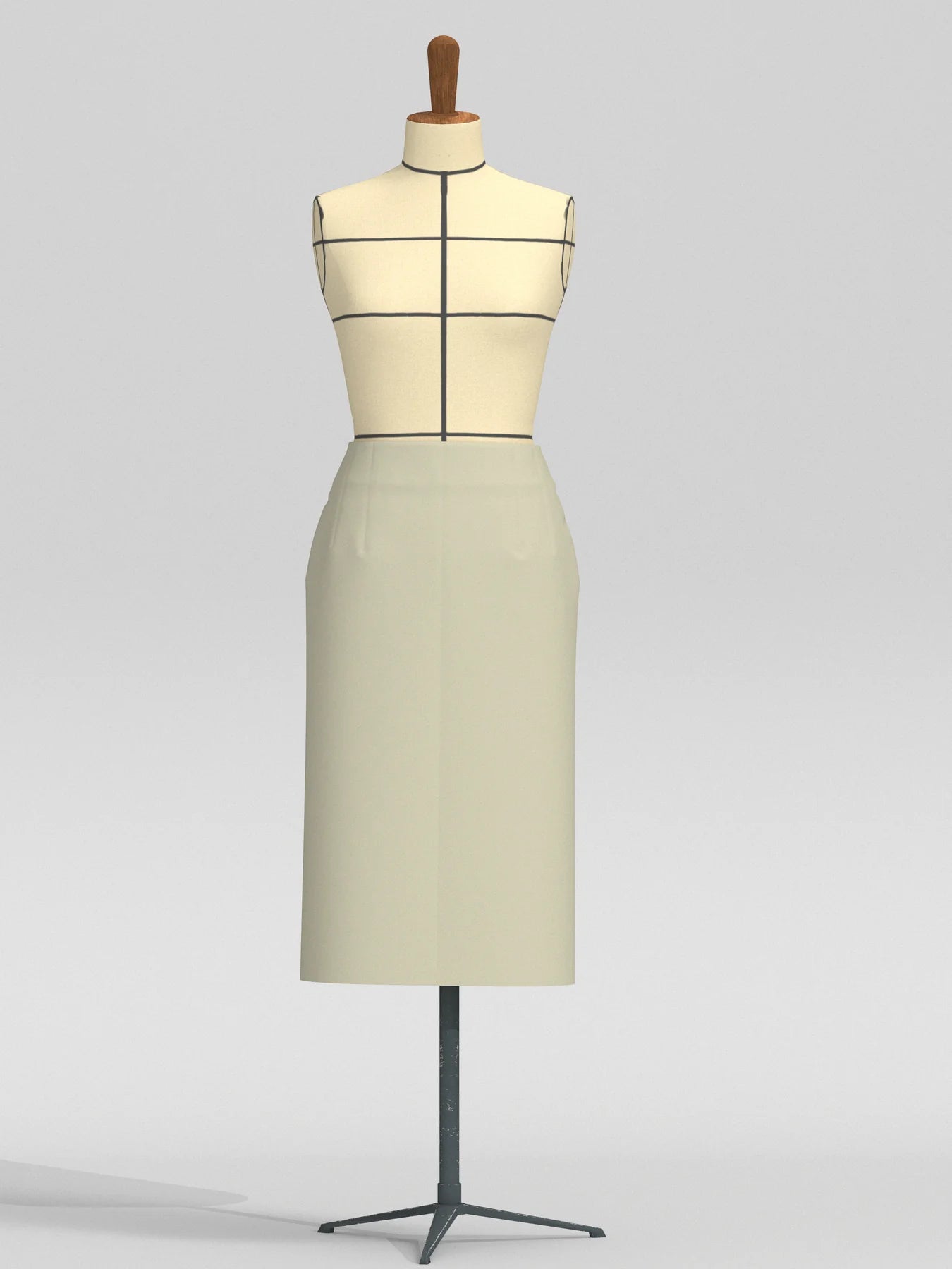 The Assembly Line Pencil Skirt