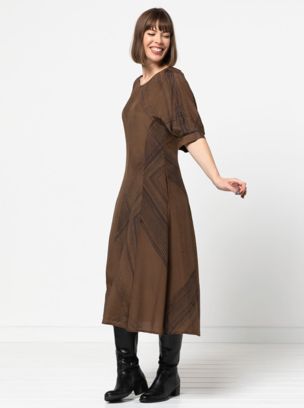 Style Arc Penelope Woven Dress