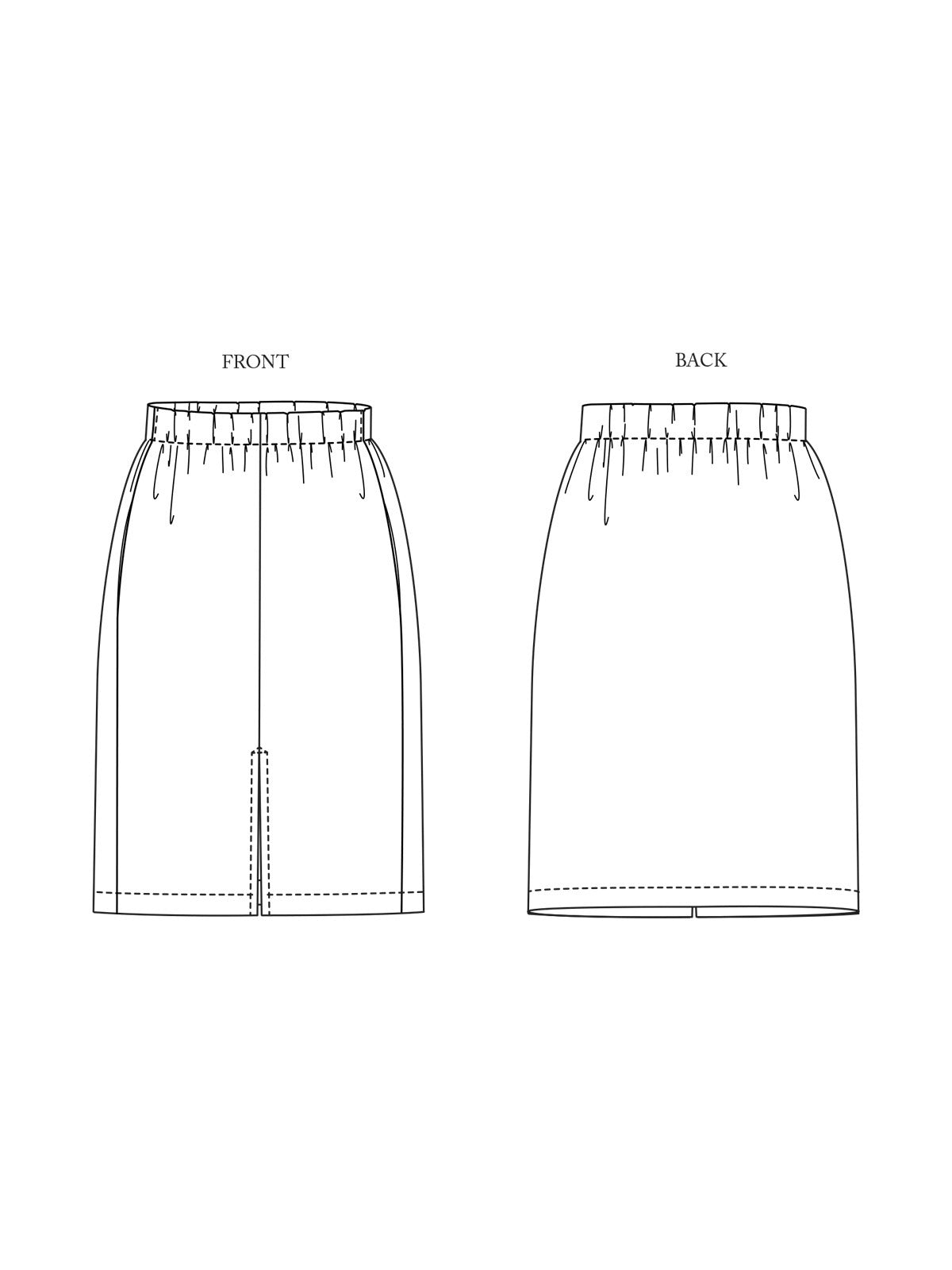 Merchant & Mills Penna Skirt PDF