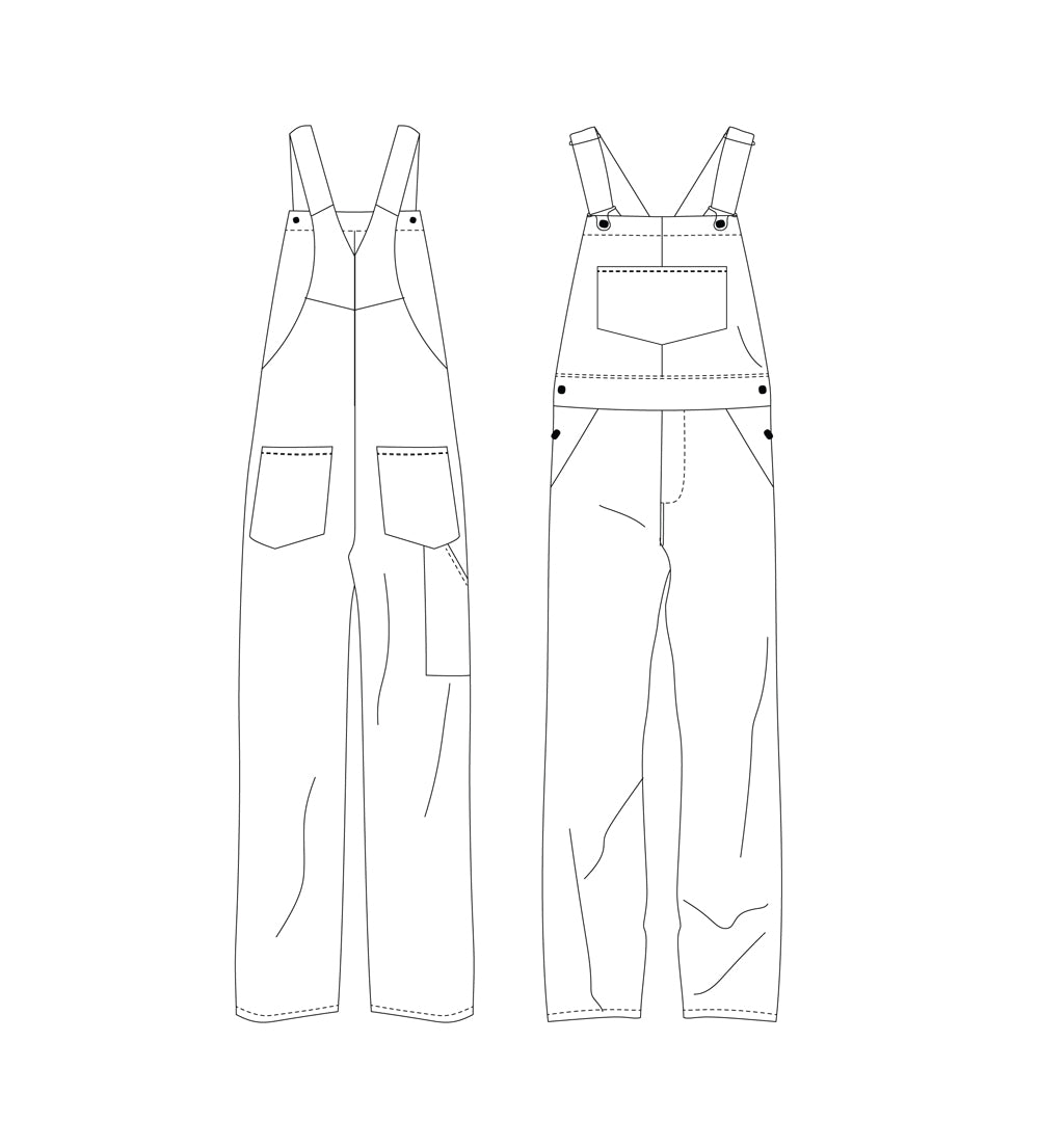 Ready to Sew Child/Teen Penny Overalls