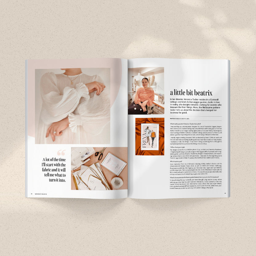 Peppermint Line Pattern Peppermint Sewing Pattern Magazine | The Fold Line