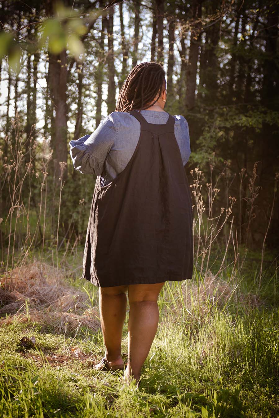 Sew Liberated Petrichor Pinafore