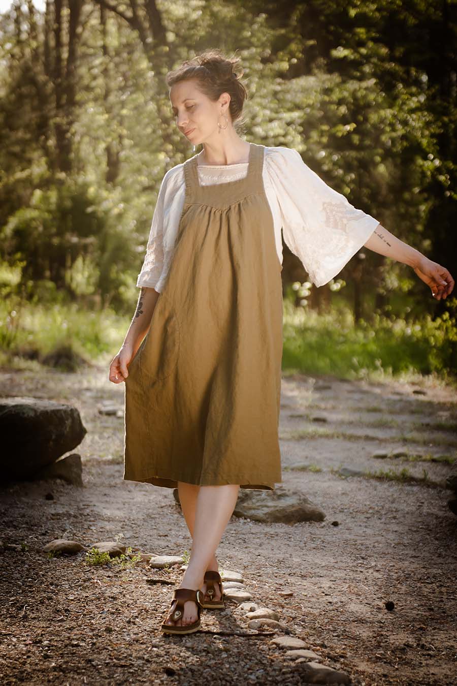 Sew Liberated Petrichor Pinafore